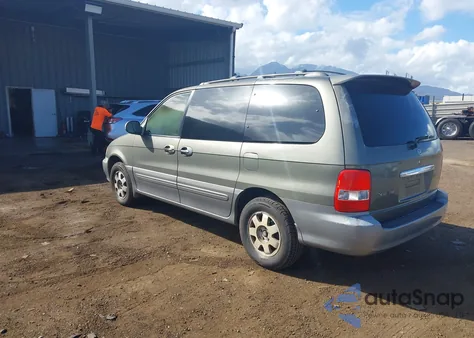 2003 Kia Sedona Ex/Lx from USA, damaged, VIN KNDUP131X36467807
